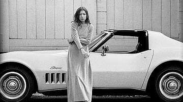 Die Schriftstellerin Joan Didion zu sehen auf einer Aufnahme von Julian Wasser